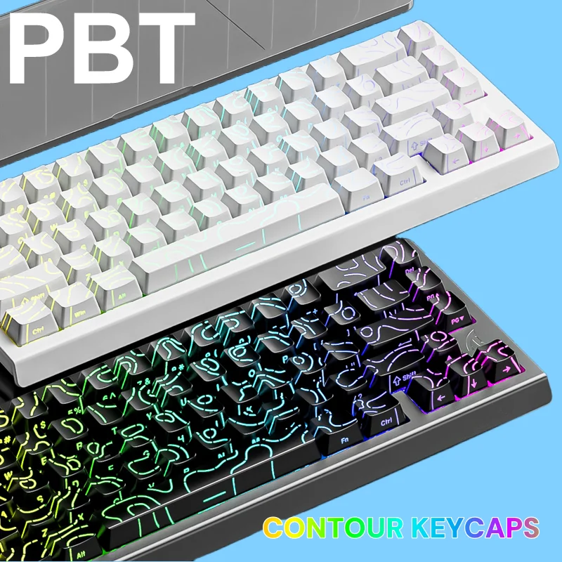 Gaming Accessories Aesthetic - Contour KM98 PBT キーキャップ - Attack