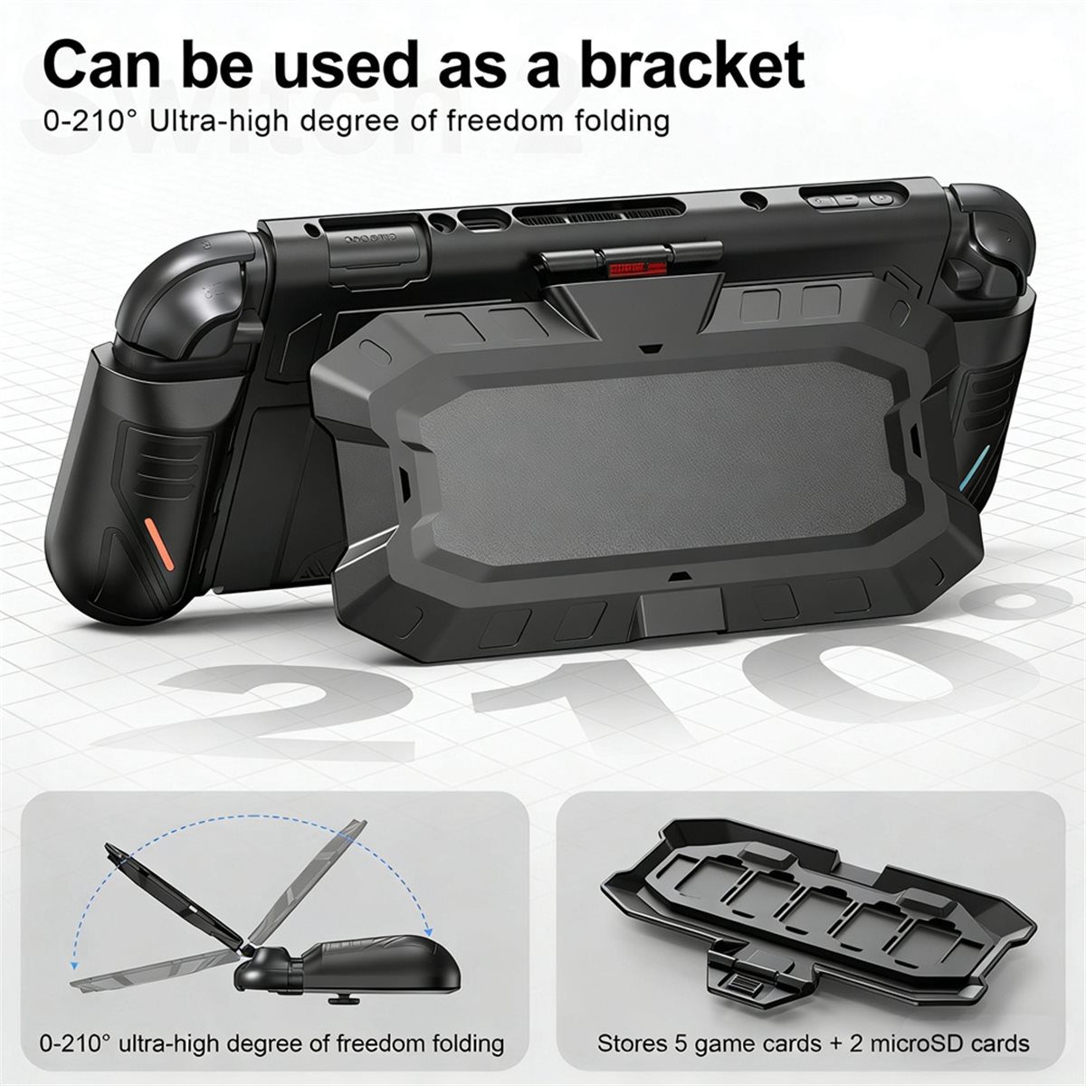 Gaming Accessories Nintendo - OKgood TPUケース ニンテンドースイッチ2用 保護ケース 耐衝撃 フルプロテクションシェル
