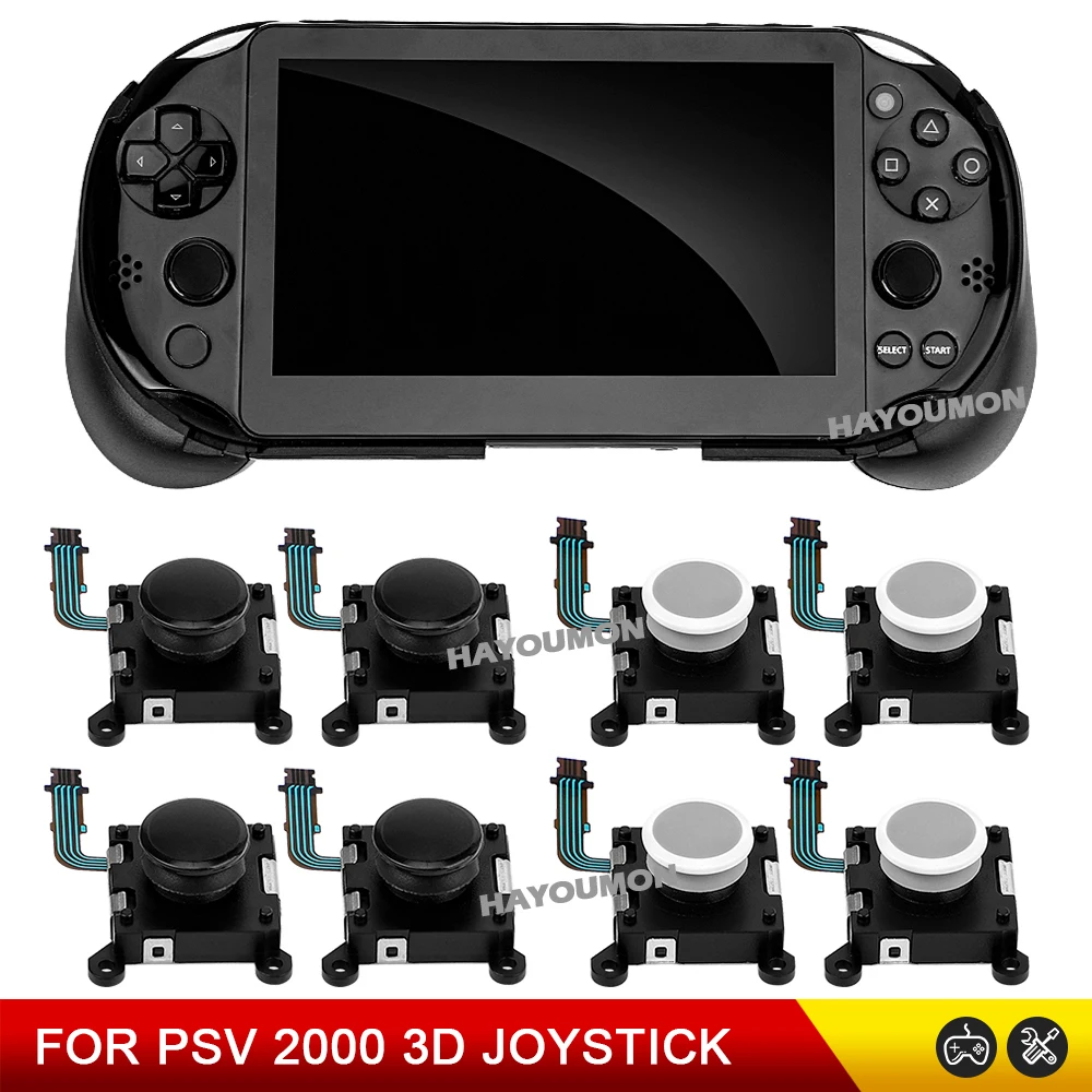 Video Gaming Accessories - PSV PSVita 2000用 3D左右アナログジョイスティック ジョイスティック コントロールパッド