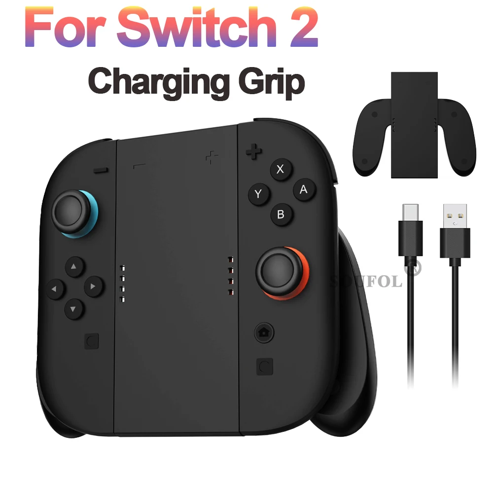 Gaming Accessories Nintendo - 2025年新型充電グリップ NS Switch 2 ジョイパッド ポータブル充電ドック