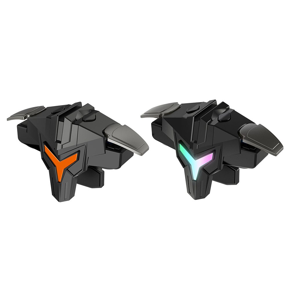 Gaming Accessories Phone - 1/2個入り RGB/メカニカル 4フィンガー モバイルゲームトリガー PUBGモバイルゲーム用 ジョイスティックトリガー