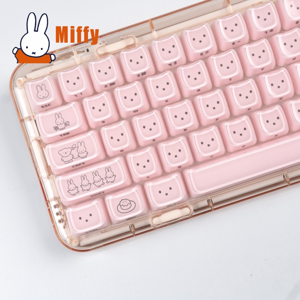 かわいいミッフィーキーキャップかわいいウサギのキーキャップメ - Gaming Accessories Aesthetic のレビューと価格