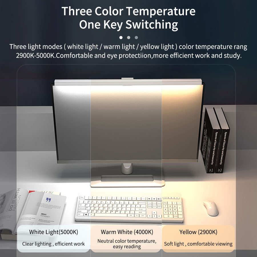 50 センチメートルコンピュータモニターライトバースクリーン - Monitor Light Bar のレビューと価格