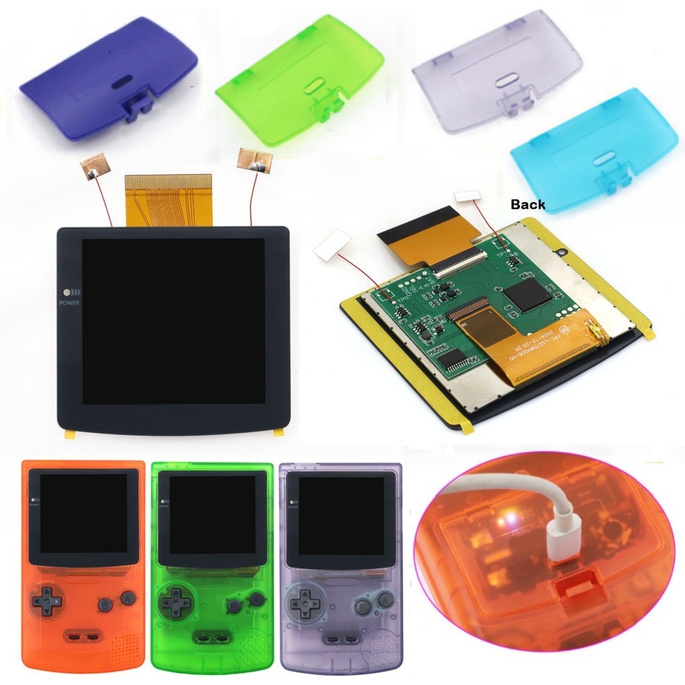充電式2.8インチIPSスクリーンラミネートLCD、GBC用 - Gaming Accessories Nintendo のレビューと価格