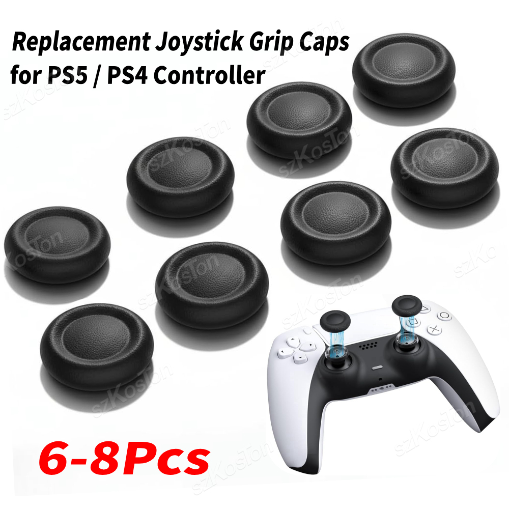 6-8 個の交換用ジョイスティックキャップ PS5 /PS4 - Controller Grip Cover のレビューと価格