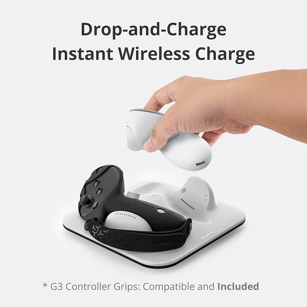 BOBOVR CD3 コントローラー充電コンボ Quest3 - Controller Grip Cover のレビューと価格