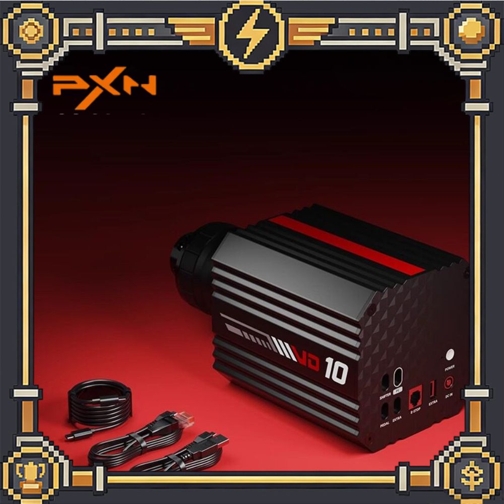 PXN VD10 ゲームステアリングホイール サーボダイレク - Gaming Accessories Driving のレビューと価格