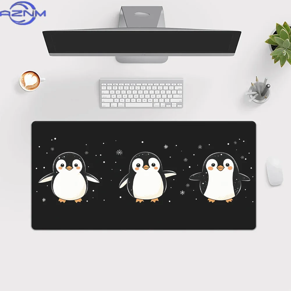 シンプルなペンギン柄のマウスパッド、アイアンアートデザインの - Gaming Accessories Brands のレビューと価格