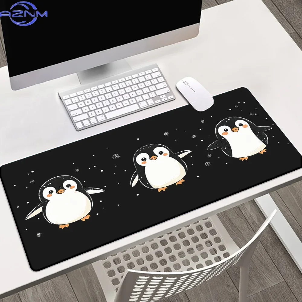 シンプルなペンギン柄のマウスパッド、アイアンアートデザインの - Gaming Accessories Brands のレビューと価格