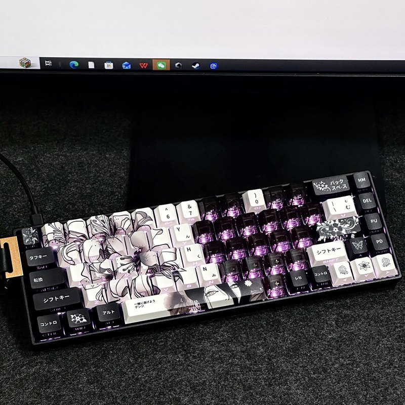 チェーンソーマンアニメレゼテーマキーキャップメカニカルキーボ - Gaming Accessories Aesthetic のレビューと価格