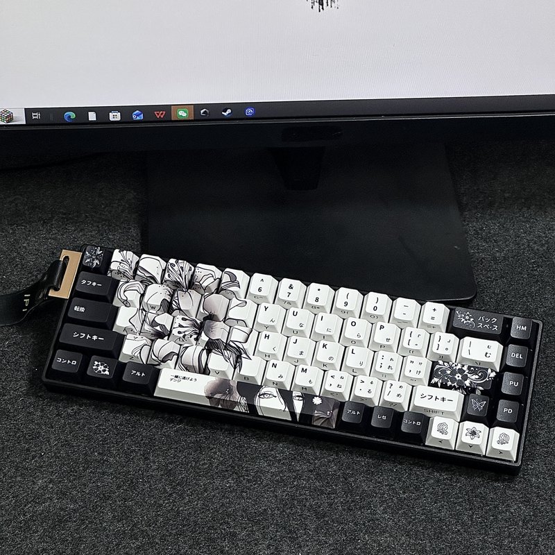 チェーンソーマンアニメレゼテーマキーキャップメカニカルキーボ - Gaming Accessories Aesthetic のレビューと価格