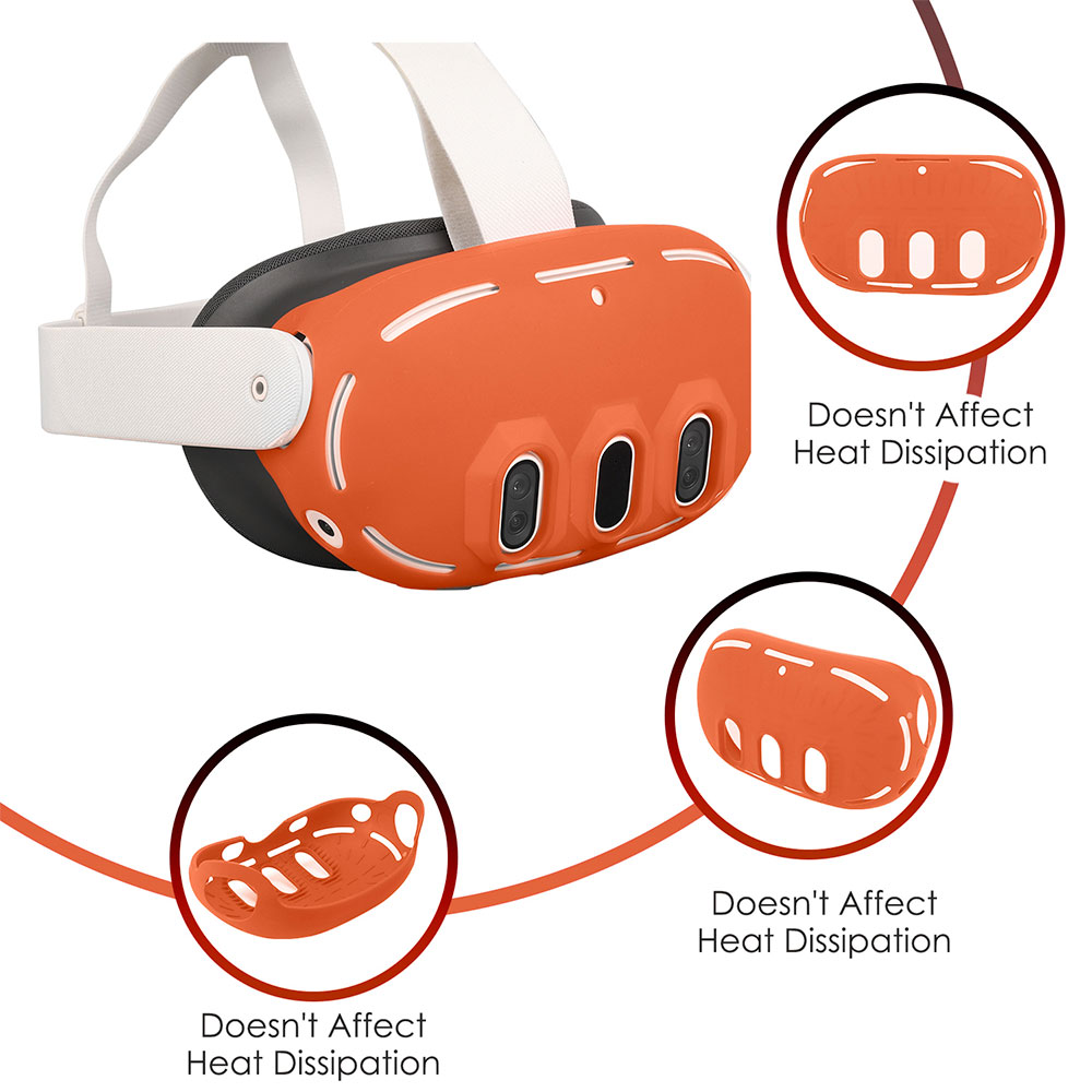 シリコン保護カバーセットクエスト 3 VR ヘッドセットコン - Controller Grip Cover のレビューと価格
