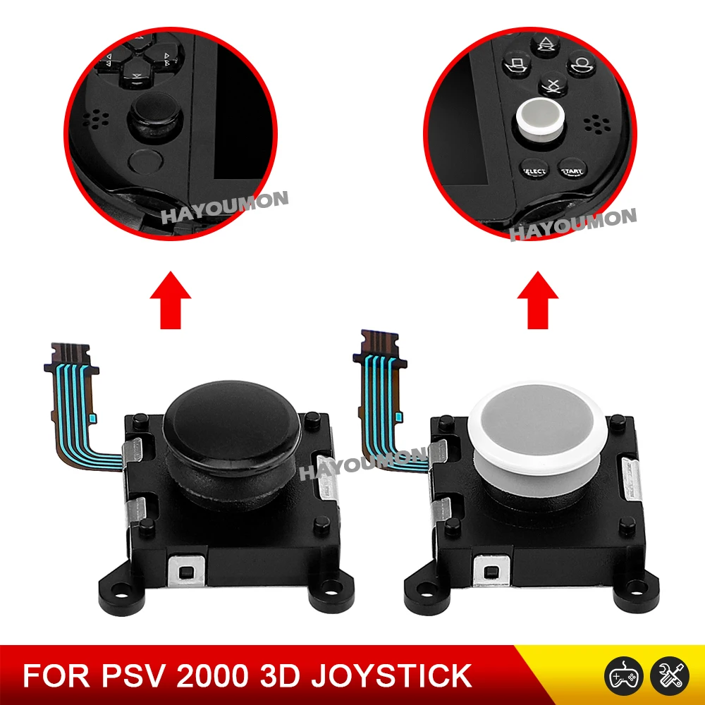 PSV PSVita 2000用 3D左右アナログジョイステ - Video Gaming Accessories のレビューと価格