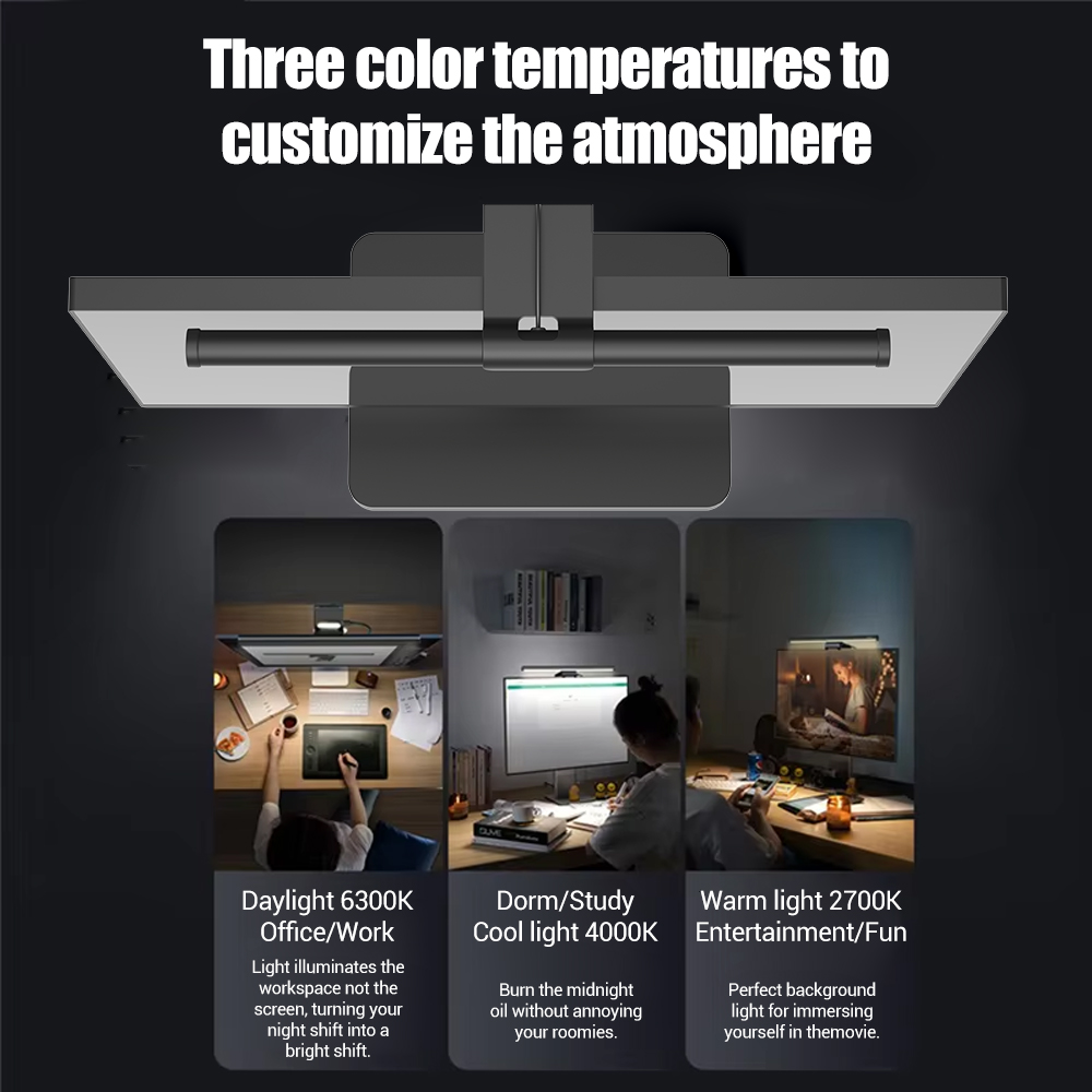 Wiscolor LED スクリーンモニターハンギングライト - Monitor Light Bar のレビューと価格