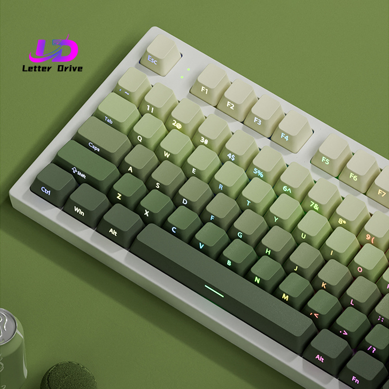 135キー チェリープロファイル グリーングレープキーキャッ - Gaming Accessories Aesthetic のレビューと価格