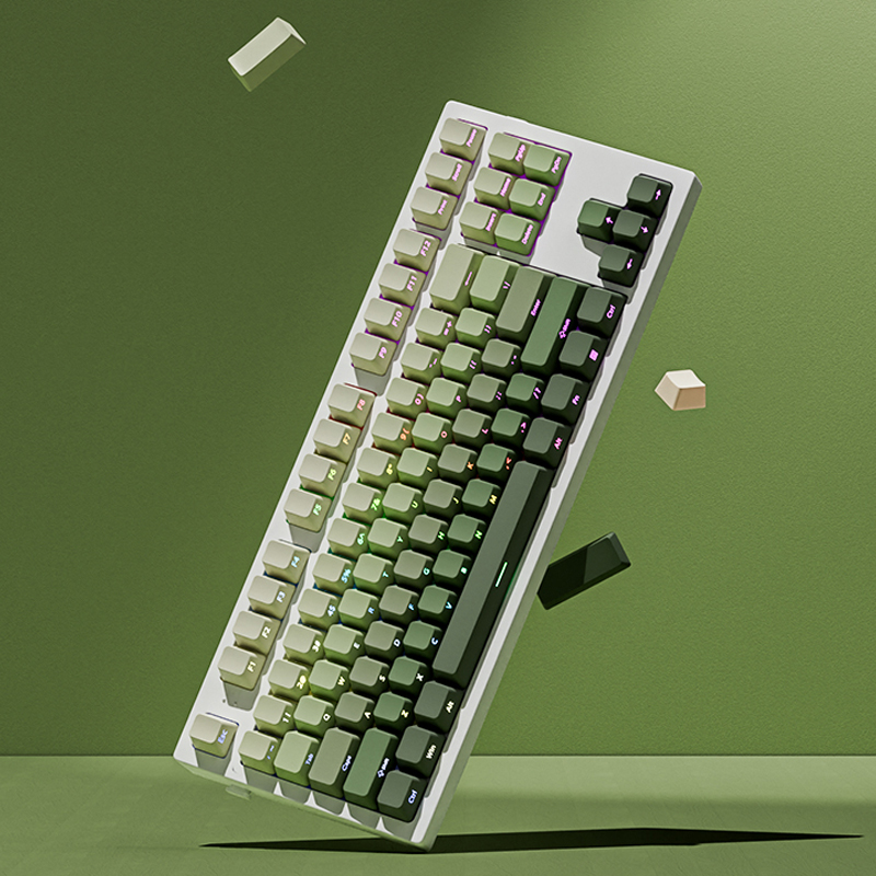 135キー チェリープロファイル グリーングレープキーキャッ - Gaming Accessories Aesthetic のレビューと価格