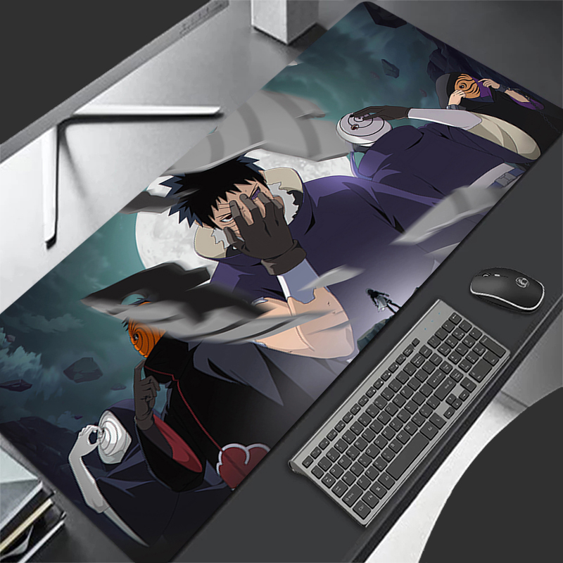 マウスパッドアニメカーペ大型ナルトうちはオビトPCゲーマーコ - Video Gaming Accessories のレビューと価格