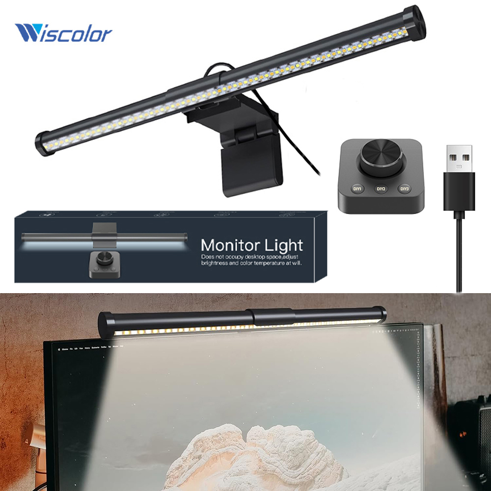 LED コンピュータ PC モニターライトバーリモコンスクリ - Monitor Light Bar のレビューと価格