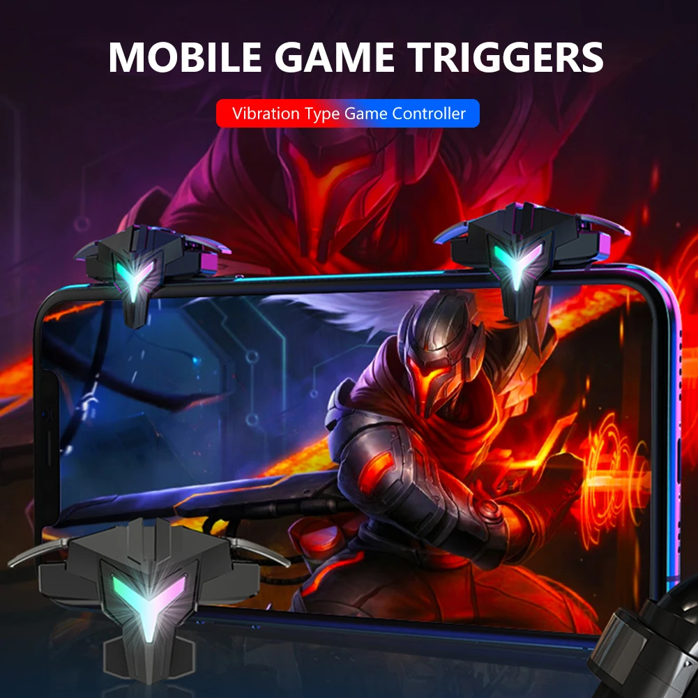 A1モバイルゲームトリガー PUBGスマホゲームコントローラ - Gaming Accessories Phone のレビューと価格